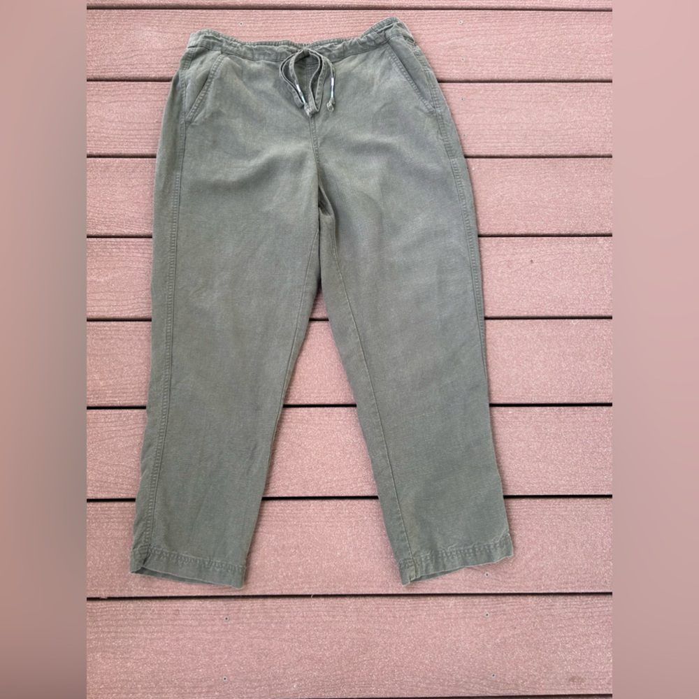 68.Re-Imagined by J. Crew  Women’s Denim Hunter Green Pants.Size M